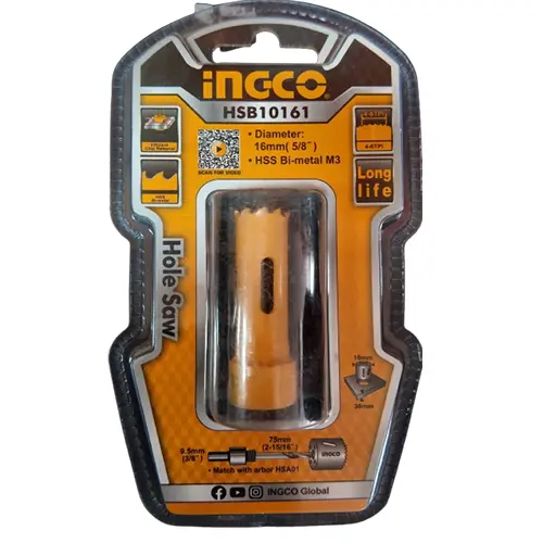 [toolsmart2618] HSS BI-METAL HOLESAW INGCO (HSB10161)
