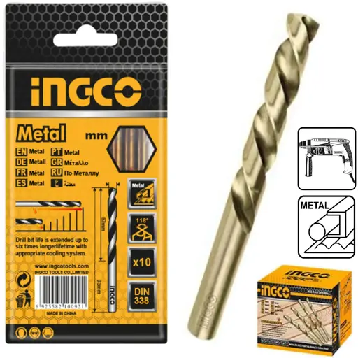 [toolsmart2624] HSS METAL BIT 5MM INGCO (DBT1100503)-1PC