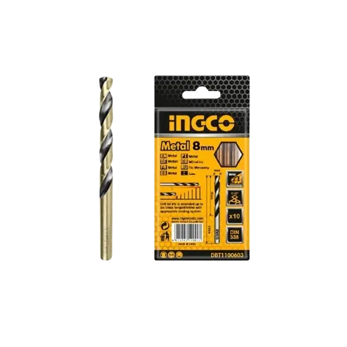 [toolsmart2626] HSS METAL BIT 8MM INGCO (DBT1100803)-1PC