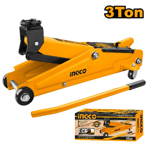[toolsmart2656] HYDRAULIC FLOOR JACK 3TON INGCO (HFJ302)