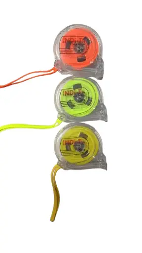 [TMI4225] INDI TRANSPARENT MEASURING TAPE 3MTR-1PC