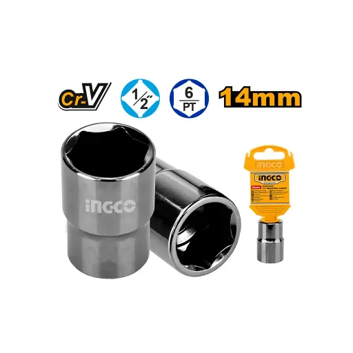[ToolsMart4133] INGCO SOCKET 1/2" 14MM (HHAST12141)