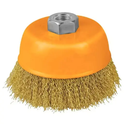 [ToolsMart4110] WIRE CUP BRUSH 100MM INGCO (WB11002)