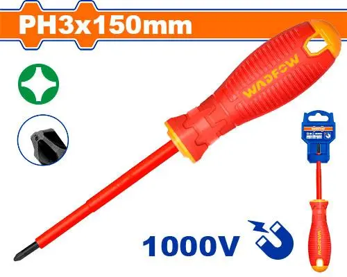 [toolsmart2723] INSULATED SCREWDRIVER WADFOW (WSD7236)