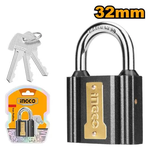 [toolsmart2725] IRON PADLOCK 30MM INGCO (DIPL0301)