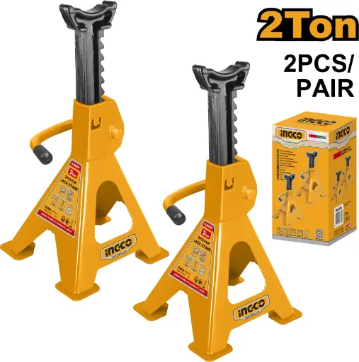 [toolsmart2747] JACK STAND 2TONS INGCO (HJS0201)