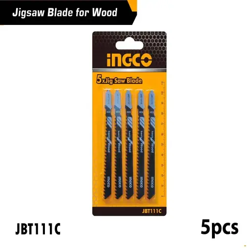 [toolsmart2772] JIG SAW BLADE FOR WOOD 5 PCS SET (JBT111C)
