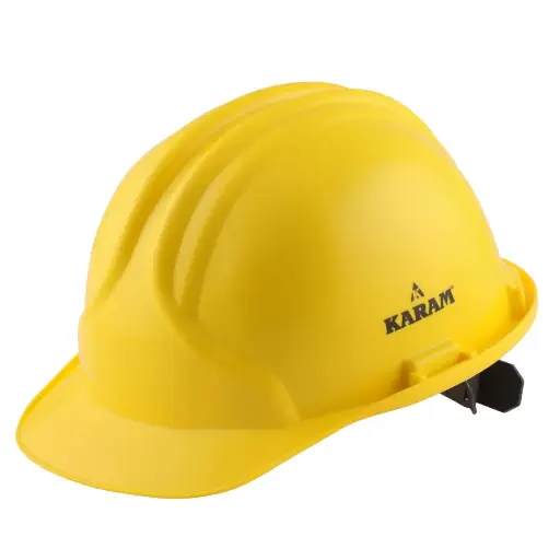 [toolsmart2783] KARAM SAFETY HELMET YELLOW AMAZE