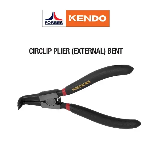 [ToolsMart3837] KENDO CIRCLIP PLIER EXTERNAL BENT 7" (EBR6000070)