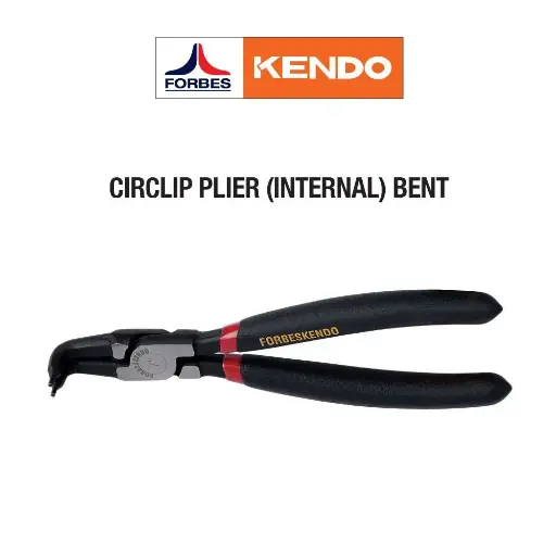 [ToolsMart3835] KENDO CIRCLIP PLIER INTERNAL BENT 7" (EBR6000068)