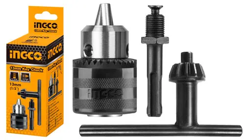 [ToolsMart3716] KEY CHUCK WITH ADAPTOR 13MM INGCO (KC1301.1)