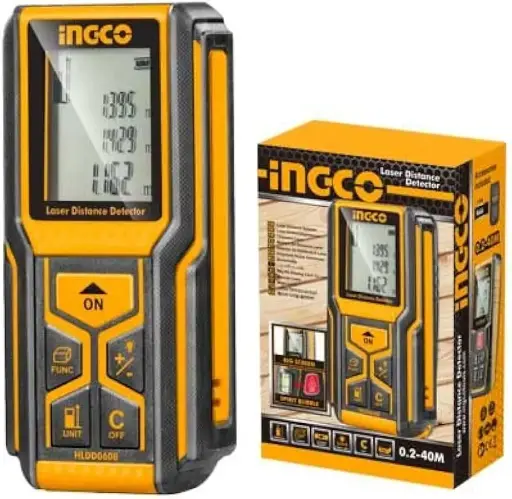 [ToolsMart3683] LASER DISTANCE DETECTOR INGCO (HLDD0608)