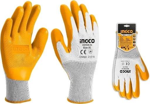 [ToolsMart3677] LATEX GLOVES INGCO (HGVL08-XL)