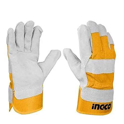 [ToolsMart3671] LEATHER GLOVES INGCO (HGVC01)