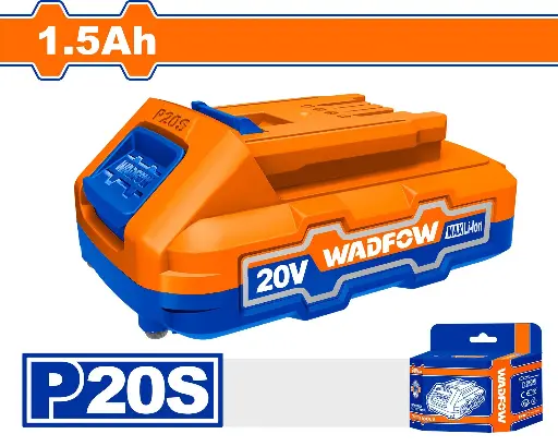 [ToolsMart3666] LI-ION BATTERY PACK 20V 1.5 A.H WADFOW (WLBP515)