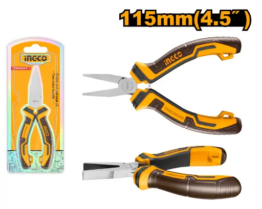[ToolsMart3514] MINI FLAT NOSE PLIERS 4.5"INGCO(HMFNP08115)