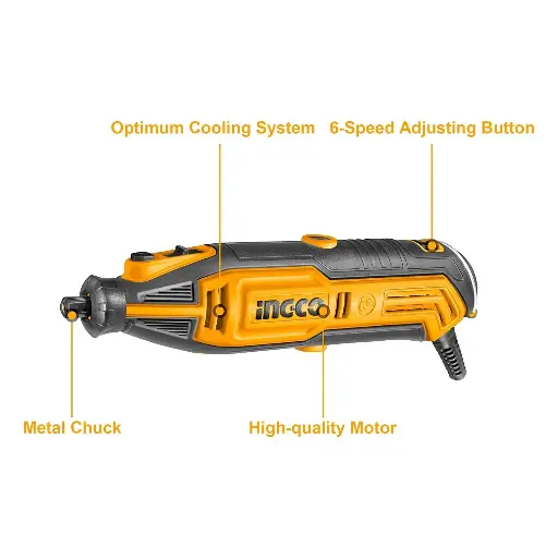 [ToolsMart3512] MINI GRINDER 130W INGCO (MG13328)