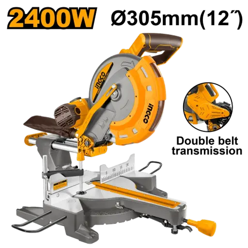 [ToolsMart3491] MITRE SAW 2400W 12" INGCO (BM2S24007)