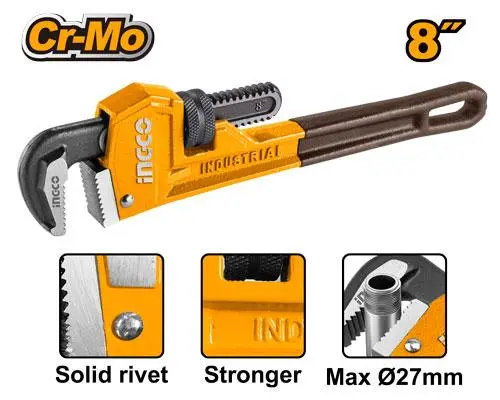 [ToolsMart3332] PIPE WRENCH 8" INGCO (HPW0808)