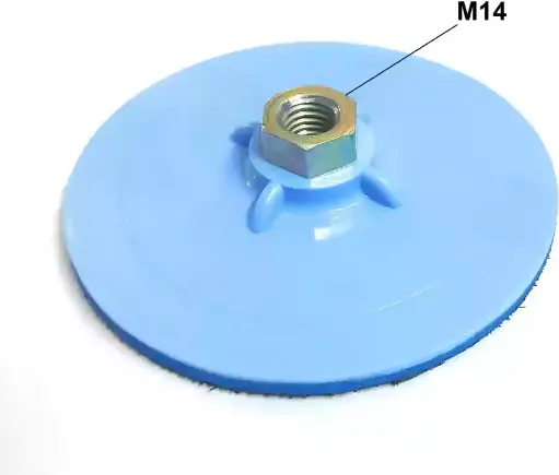 [ToolsMart3312] PLASTIC PAD VELCROW 5" 125MM