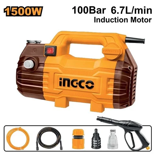 [ToolsMart1848] PRESSURE WASHER 1500W INGCO (HPWR15028)