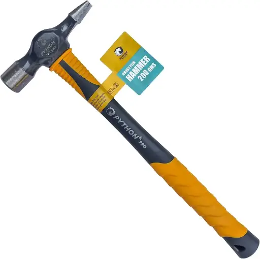 [ToolsMart3100] PYTHON CROSS PIN HAMMER 500GM FIBER (60411495)