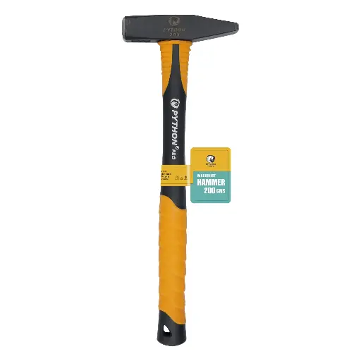 [ToolsMart2380] PYTHON MACHINIST HAMMER 300GM WOODEN (60411116)