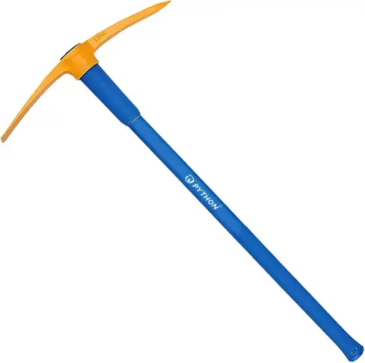 [ToolsMart3074] PYTHON PICK AXE 36" FIBERGLASS HANDLE 2KG (60511124
