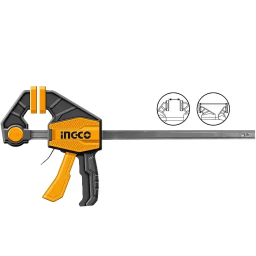 [ToolsMart3047] QUICK BAR CLAMPS 300MM 12"  INGCO (HQBC01602)