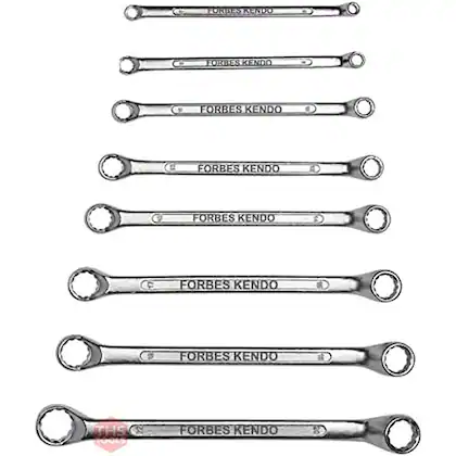 [TMI2982] RING SPANNER 8PCS SET KENDO (EBR6000028)