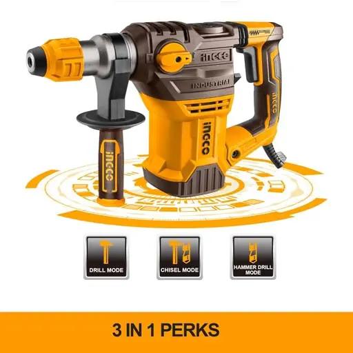 [ToolsMart2960] ROTARY HAMMER 1500W INGCO (RH150028)