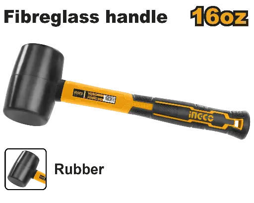 [ToolsMart2431] RUBBER HAMMER INGCO (HRUH8216)
