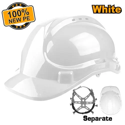 [ToolsMart2897] SAFETY HELMET WHITE INGCO (HSH209)