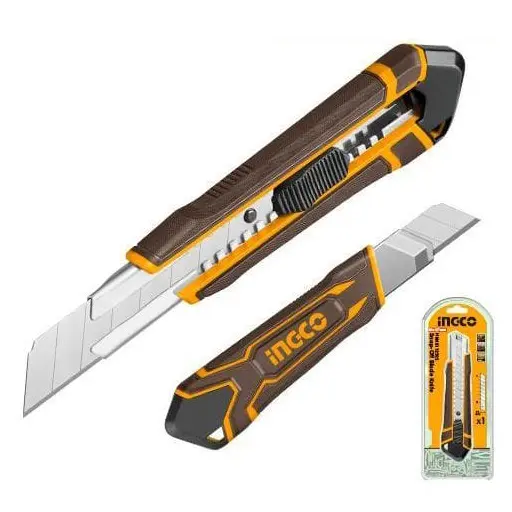 [TMI2805] SNAP OFF BLADE KNIFE 25MM INGCO (HKNS112505)