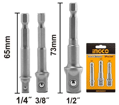 [ToolsMart2789] SOCKET ADAPTOR INGCO (AMN365A01)