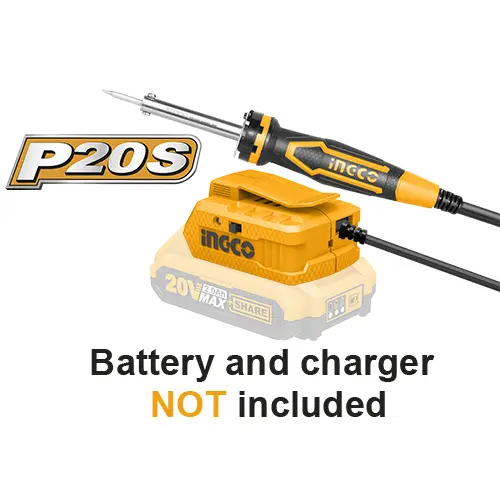 [ToolsMart2785] SOLDERING IRON CORDLESS 20 V INGCO (CSILI2001)