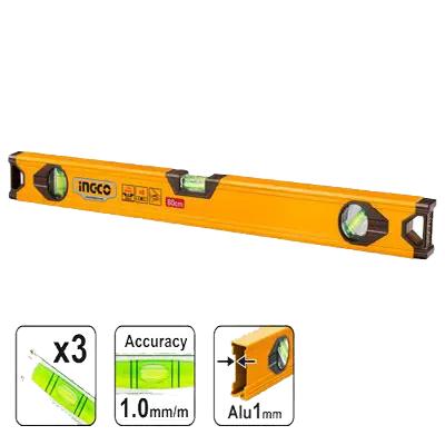 [TMI1662] SPIRIT LEVEL 80CM INGCO (HSL18080)