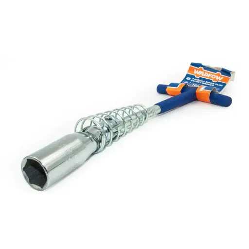 [ToolsMart1517] T-HANDLE SPARK PLUG SOCKET 16MM WADFOW (WTH5116)