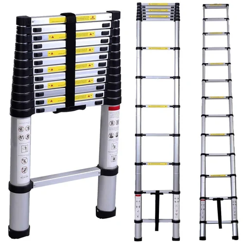 [ToolsMart1077] TELESCOPIC LADDER - 3.8MTR