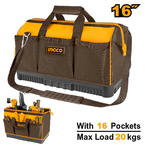 [ToolsMart1027] TOOL BAG 16" INGCO (HTBG08)