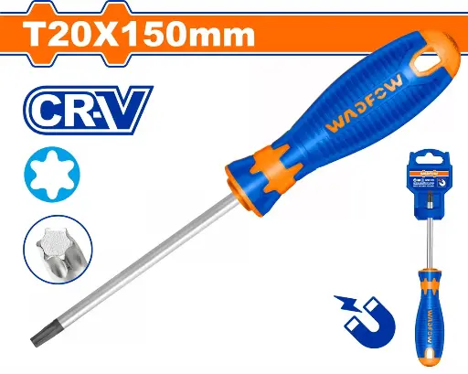 [ToolsMart2844] TORX SCREWDRIVER T20 WADFOW (WSDD226)