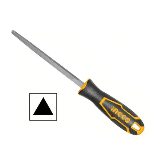 [ToolsMart940] TRIANGLE STEEL FILE INGCO (HSTF088)