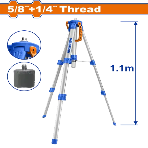 [ToolsMart933] TRIPODS FOR  LASER LEVEL WADFOW (WLE9301)