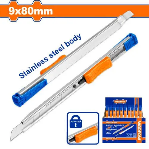 [ToolsMart2949] WADFOW SNAP-OFF BLADE KNIFE 9MM (WSK1509)