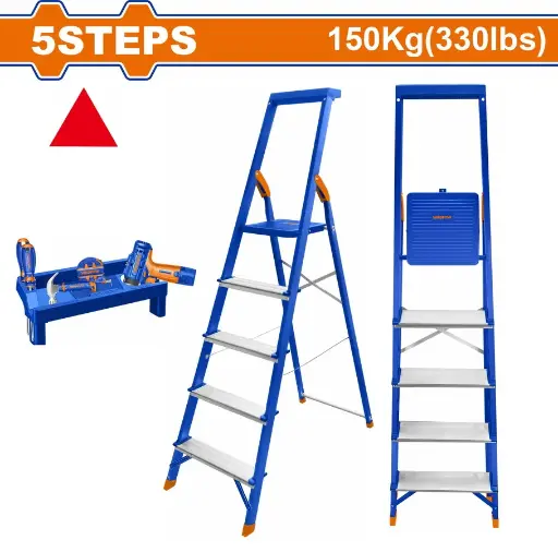 [toolsmart4545] WADFOW STEEL & ALLUMINIUM LADDER (WLD1H05)