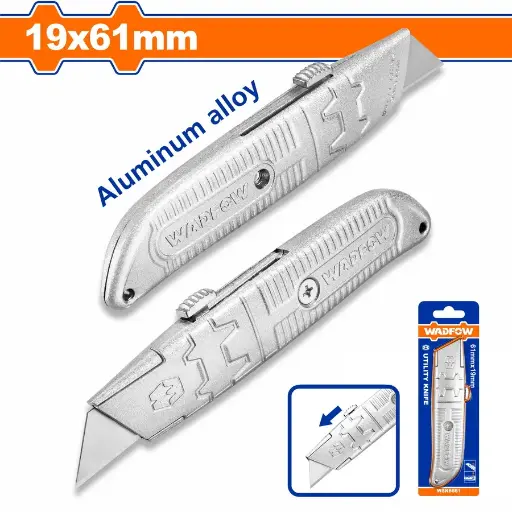[ToolsMart2962] WADFOW UTILITY KNIFE (WSK6661)