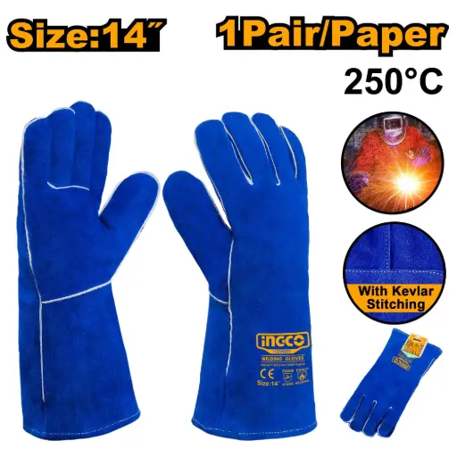 [ToolsMart711] WELDING LEATHER GLOVES INGCO (HGVW03)