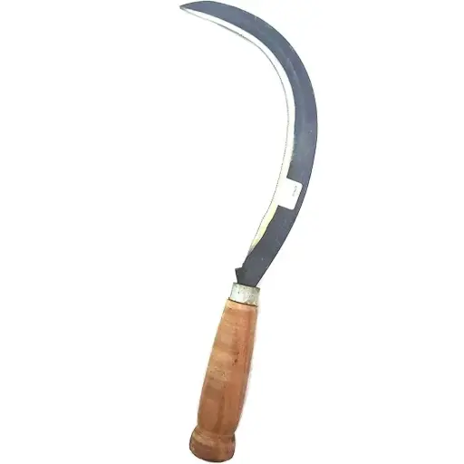 [ToolsMart1107] TATA SICKLE WOODEN HANDLE 104 (SIC022)