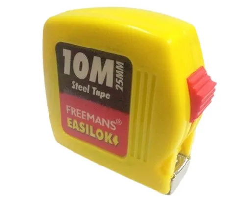 [toolsmart2462] FREEMANS MEASURING TAPE EASILOK 10MTR