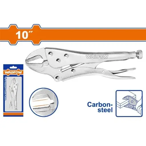 [ToolsMart2617] STRAIGHT JAW PLIER WADFOW (WLP2C10)